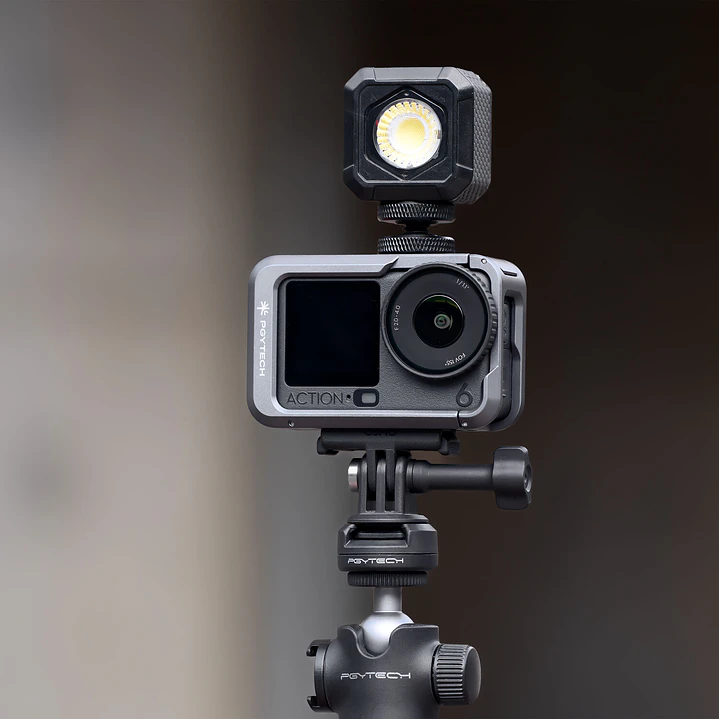 Kit de empuñadura y jaula para cámara PGYTECH StreetPro para DJI Osmo Action 6 9