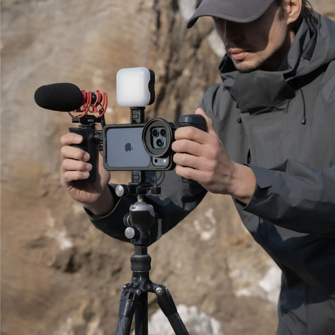 Kit cage PGYTECH ProShot para iPhone 17 Pro 5