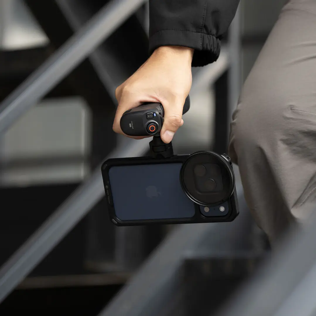 Kit cage PGYTECH ProShot para iPhone 17 Pro 7