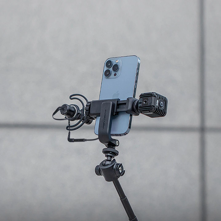Soporte para trípode con zapata fría para smartphone PGYTECH 2