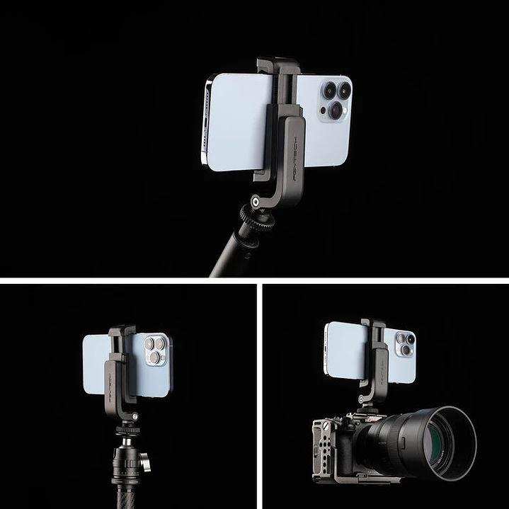 Soporte para trípode con zapata fría para smartphone PGYTECH 5