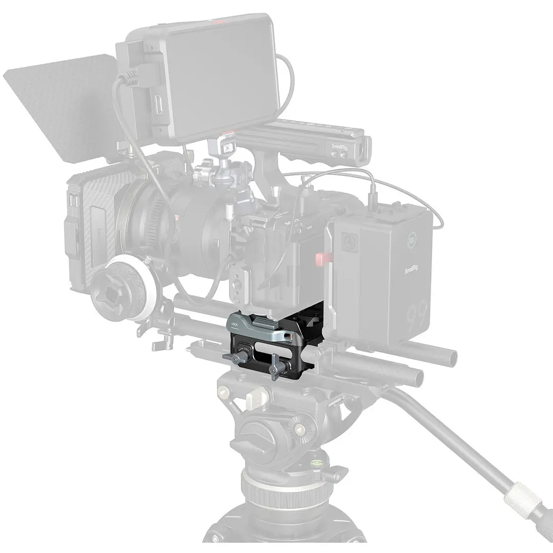 Kit de placa de montaje tipo Manfrotto de SmallRig con rods de 15 mm 7