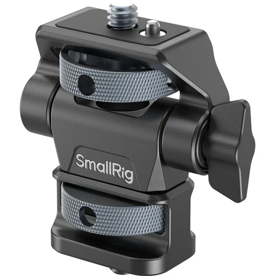 Soporte para monitor ajustable con giro e inclinación SmallRig con tornillos de 1/4