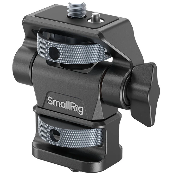 Soporte para monitor ajustable con giro e inclinación SmallRig con tornillos de 1/4