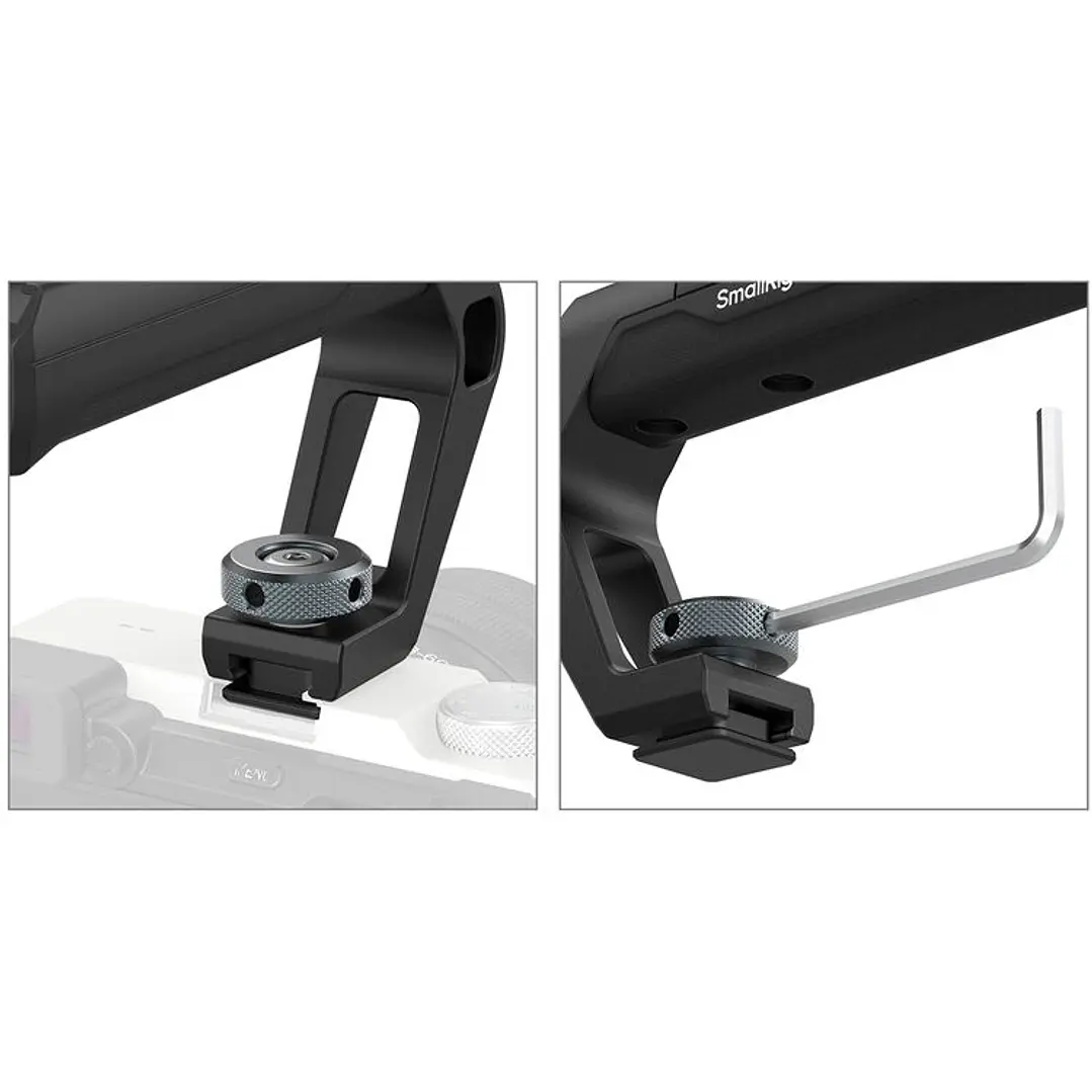 Empuñadura superior SmallRig con soporte para zapata fría 2
