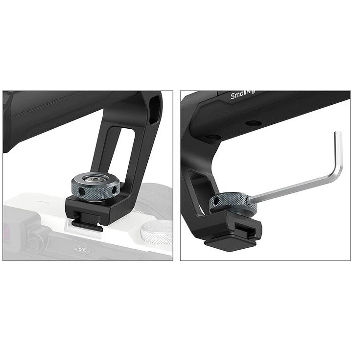Empuñadura superior SmallRig con soporte para zapata fría 2