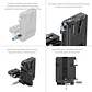 Sistema de interfaz de batería V-Mount y placa ajustable tipo Arca SmallRig Pro - Miniatura 5
