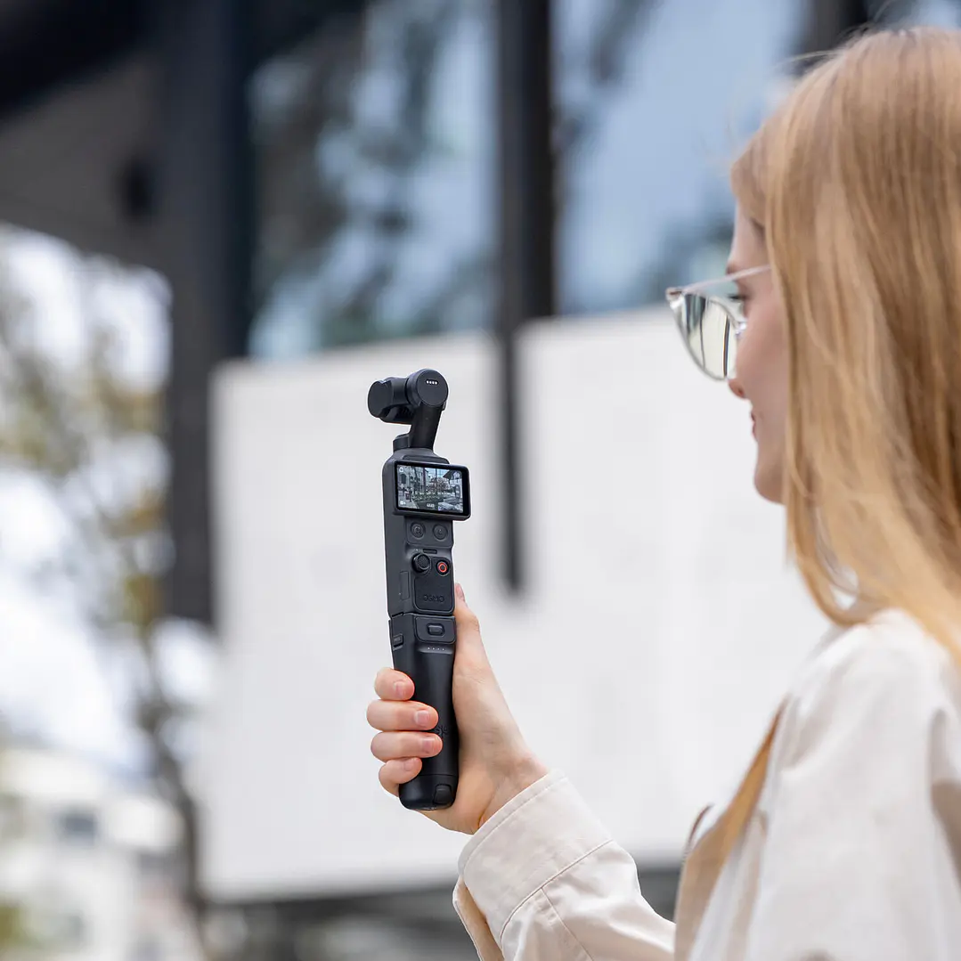 Empuñadura de batería PGYTECH para DJI Osmo Pocket 3 y 4 3
