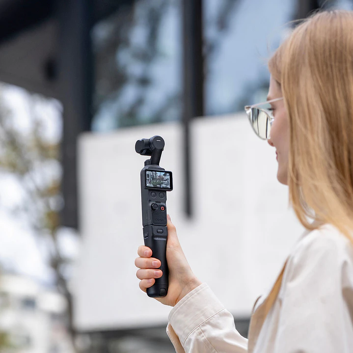 Empuñadura de batería PGYTECH para DJI Osmo Pocket 3 y 4 3