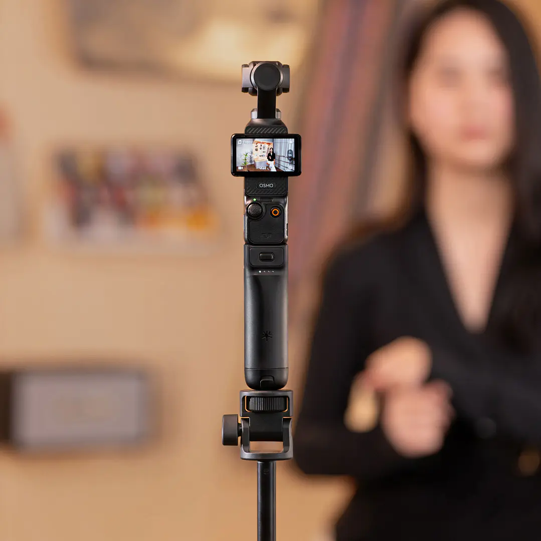 Empuñadura de batería PGYTECH para DJI Osmo Pocket 3 y 4 5