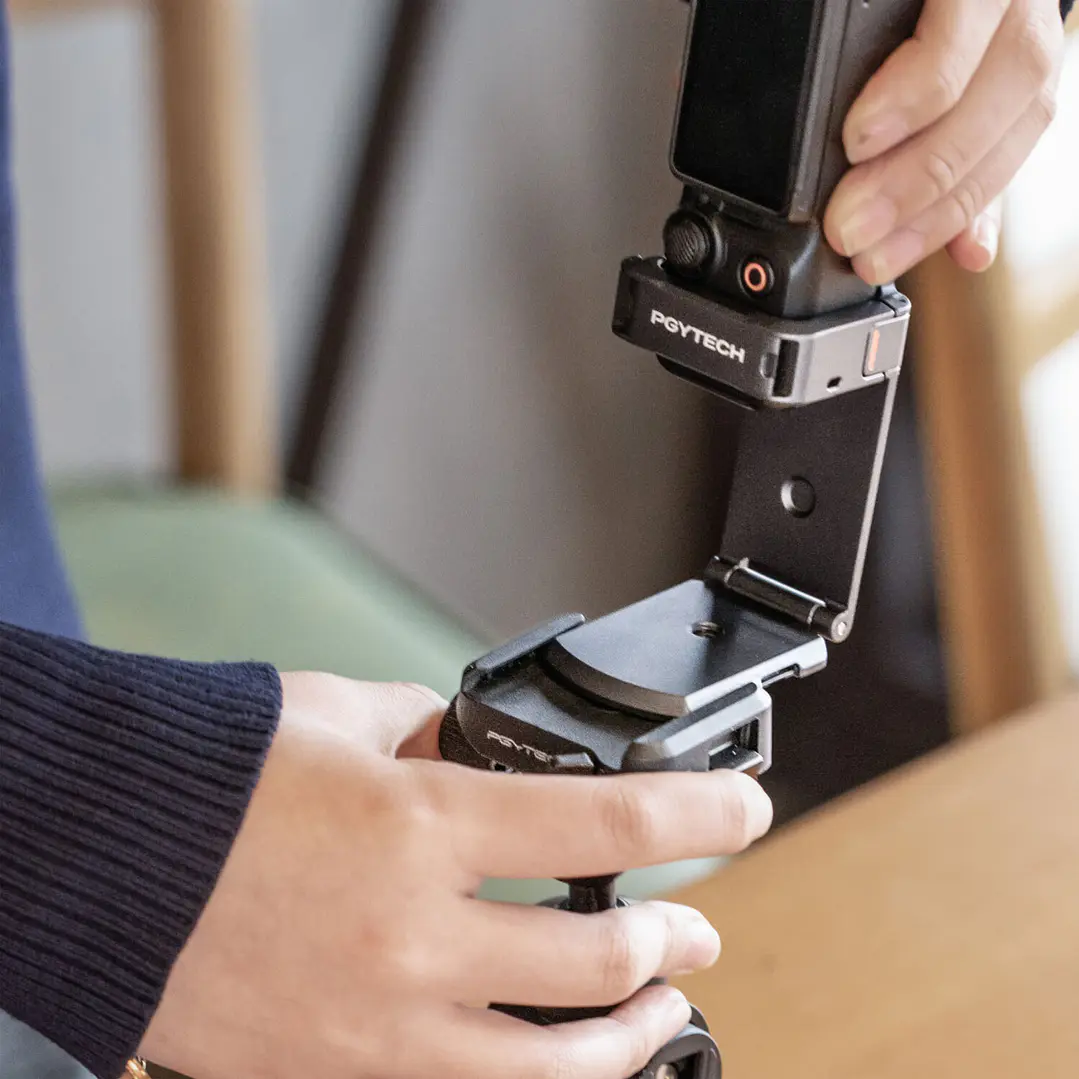Adaptador de expansión PGYTECH para DJI Osmo Pocket 3 y 4 5