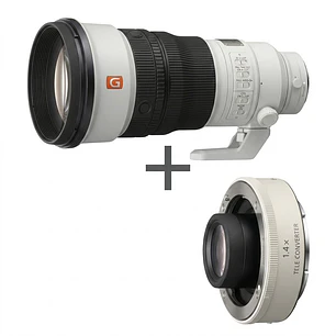 Lente Sony FE 300mm f/2.8 GM OSS + Teleconvert x1.4