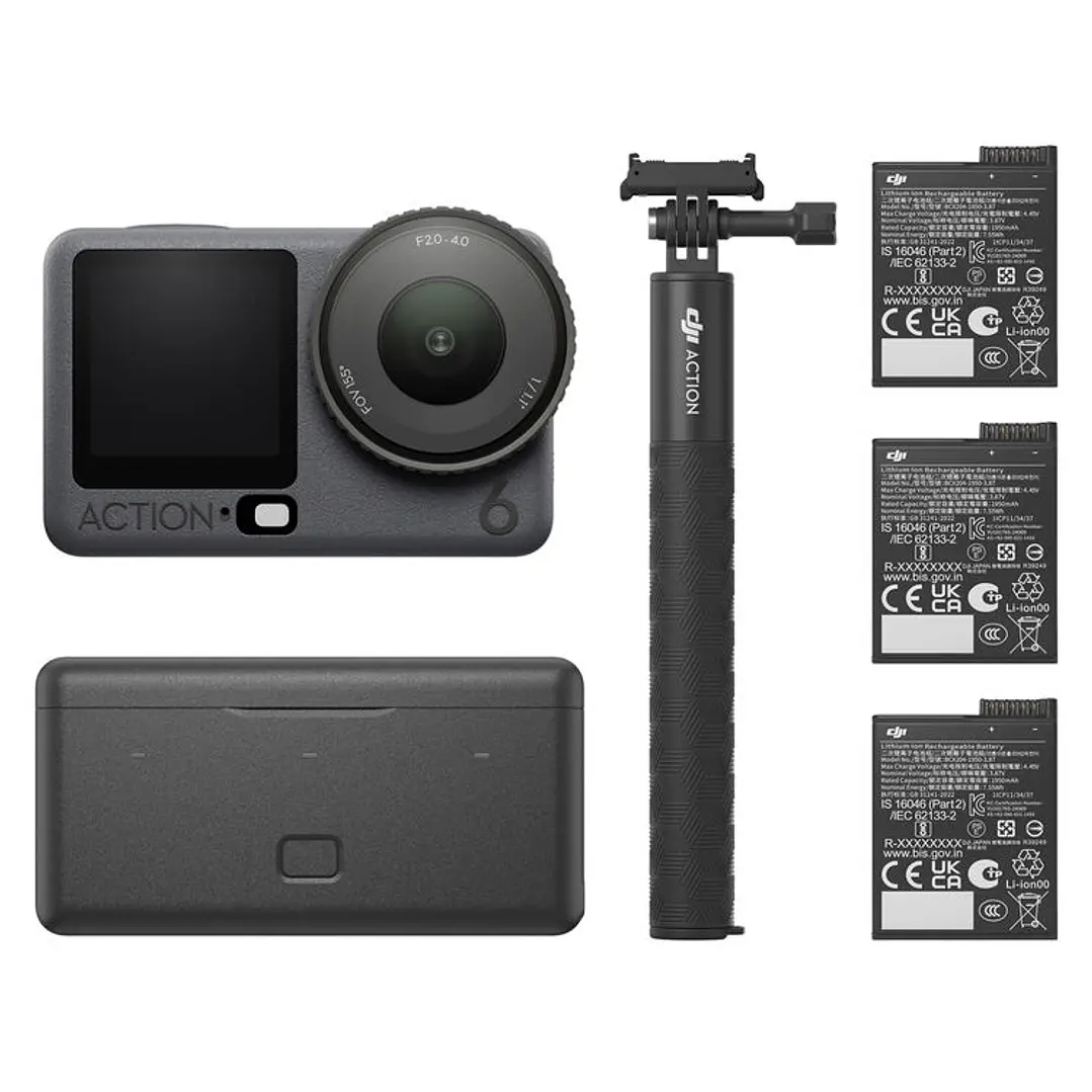 Cámara DJI Osmo Action 6 - Adventure Combo 1
