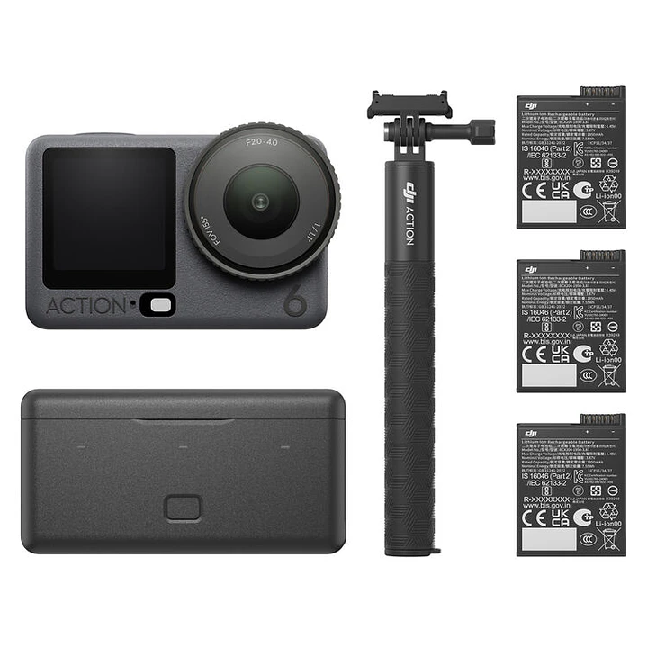 Cámara DJI Osmo Action 6 - Adventure Combo 1