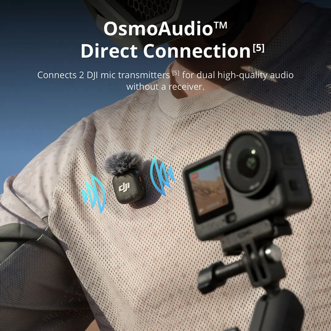 Cámara DJI Osmo Action 6 - Adventure Combo 5