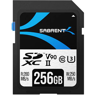 Tarjeta de Memoria SD Sabrent Rocket 256GB UHS-II V90