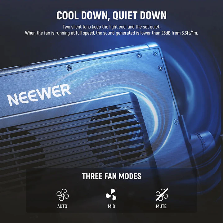 Kit de paneles de luz LED RGB Neewer PL60C  6