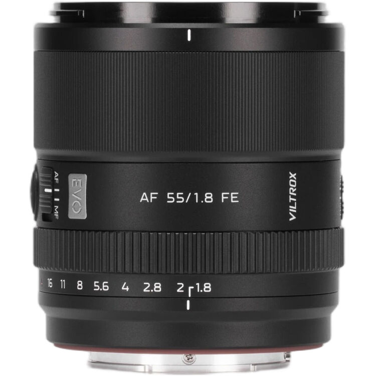 Lente Viltrox 55mm f/1.8 EVO - Sony E
