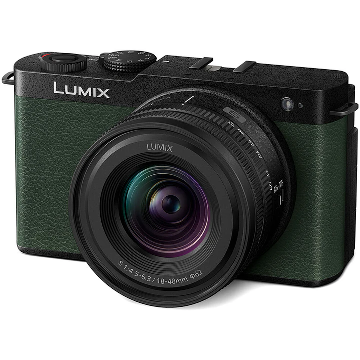 Cámara Mirrorless Panasonic Lumix S9 + Lente 18-40mm - Olive Green 2