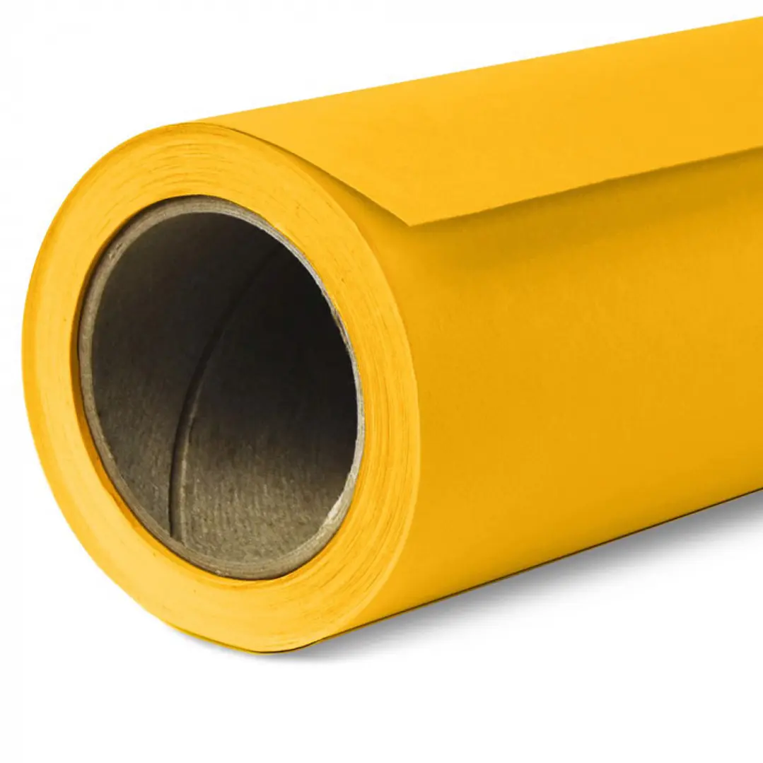 Fondo de Papel Savage Deep Yellow - 2.72 X 11 mts 2