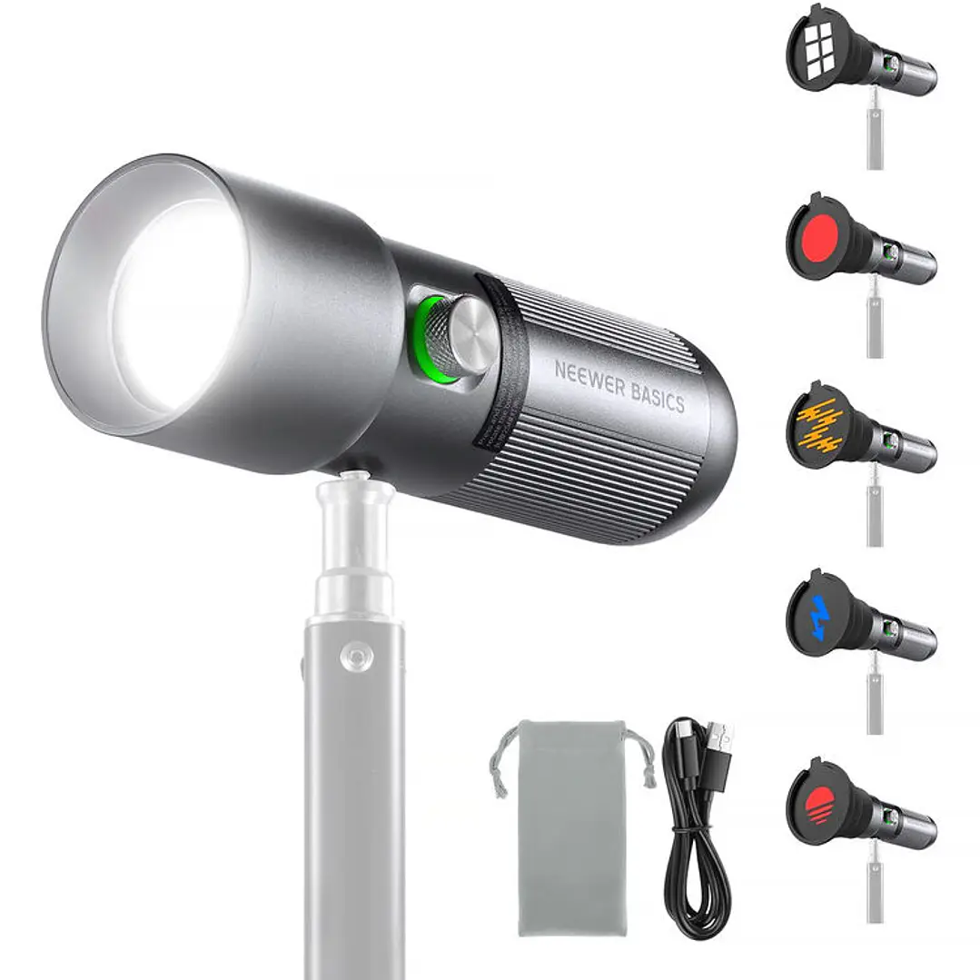 Luz LED Portable Neewer BASICS FL10 1