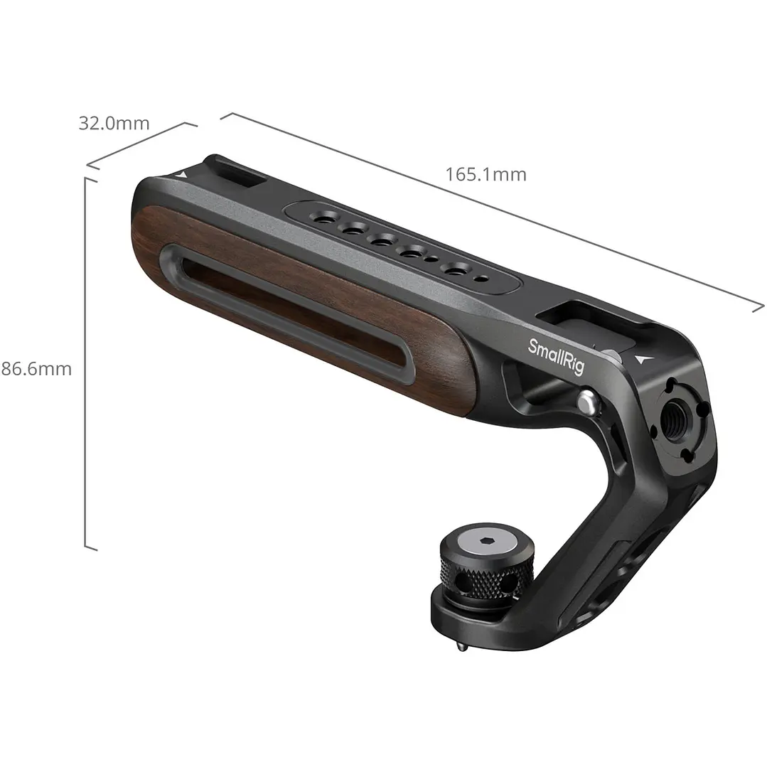 Empuñadura Superior SmallRig Wooden 1/4