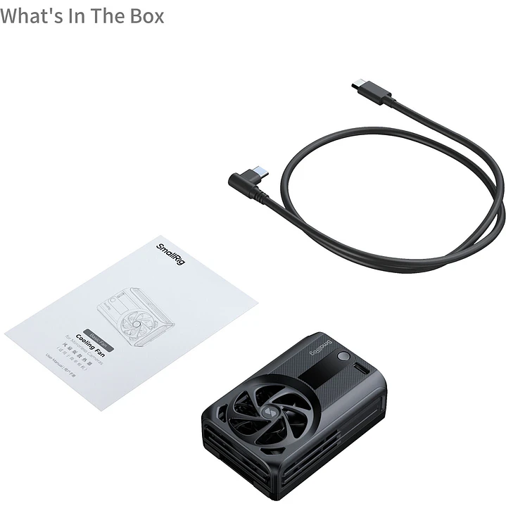 Cooling Fan SmallRig para Cámaras Mirrorless 3