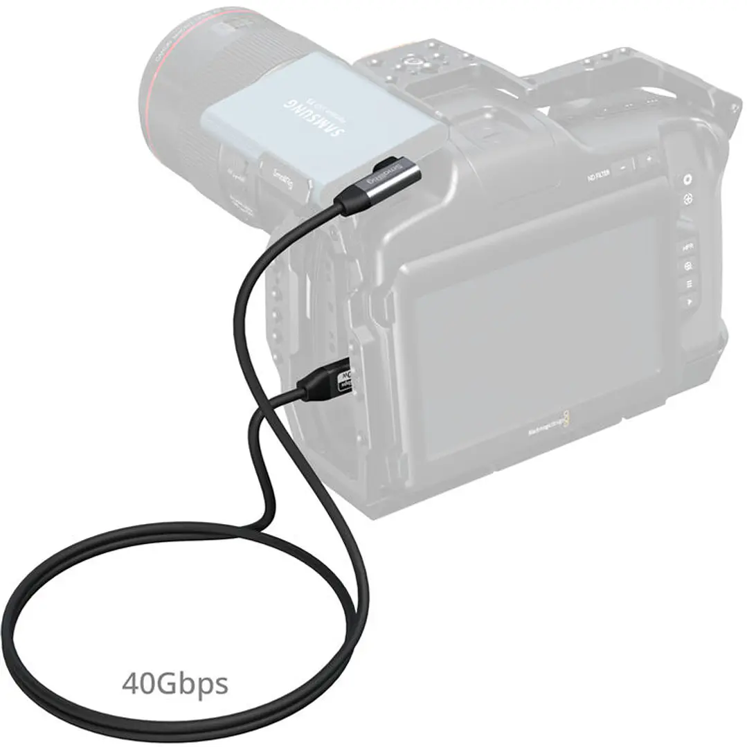 Cable SmallRig USB4 Angulado - 1 metro 4
