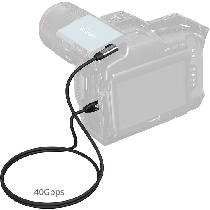 Cable SmallRig USB4 Angulado - 1 metro 4