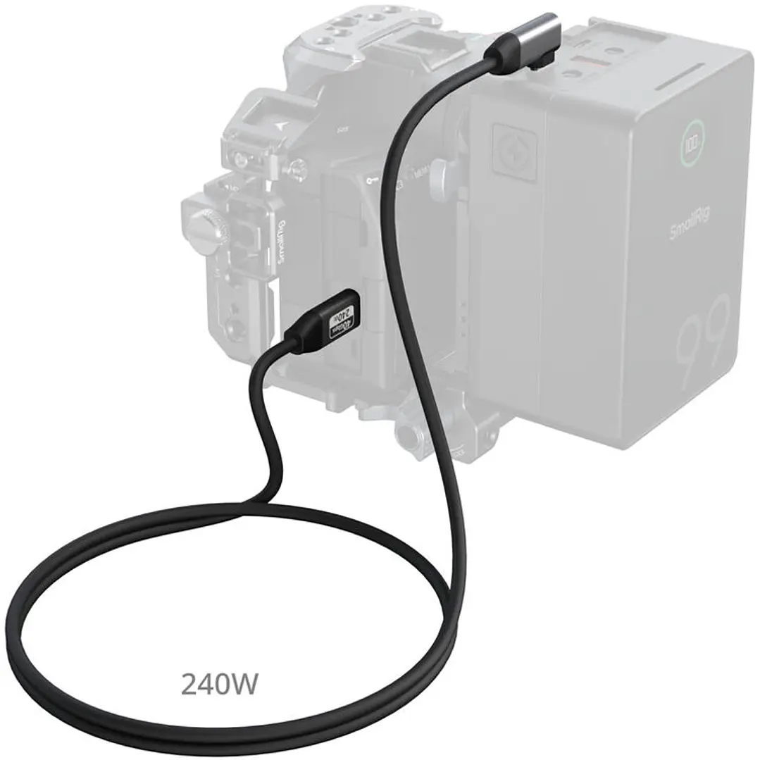 Cable SmallRig USB4 Angulado - 1 metro 5