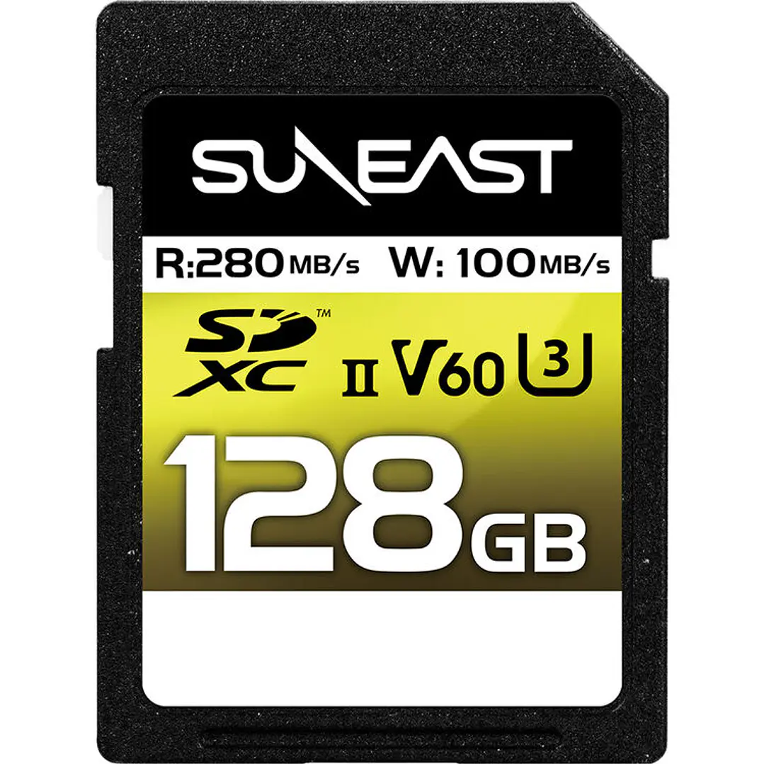 Tarjeta de Memoria SD SUNEAST 128GB Ultimate Pro UHS-II V60 1