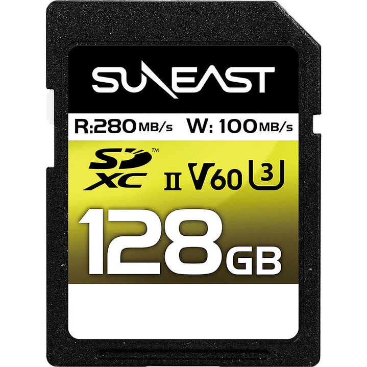 Tarjeta de Memoria SD SUNEAST 128GB Ultimate Pro UHS-II V60 1