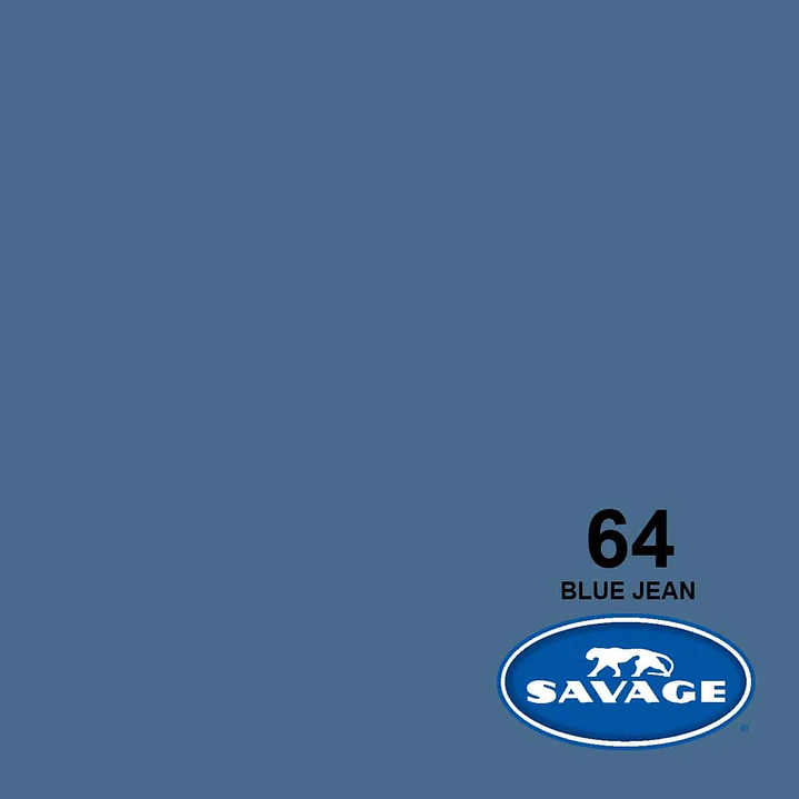 Fondo de Papel Savage Blue Jean 2,72 x 11 mts 1
