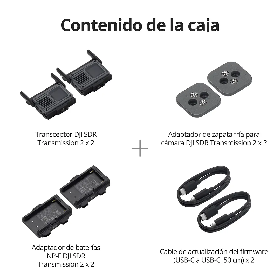 Sistema de Transmisión DJI SDR Transmission 2 - Combo 4