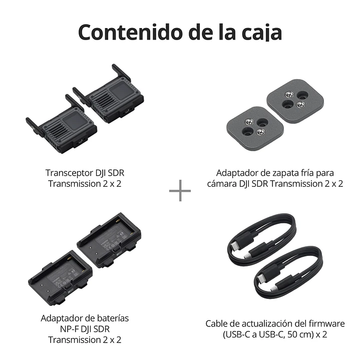Sistema de Transmisión DJI SDR Transmission 2 - Combo 4