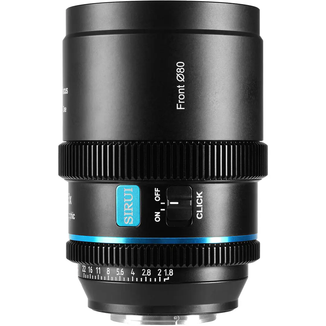 Lente Anamórfico Sirui 40mm T1.8 1.33x S35 AF - Montura L  2