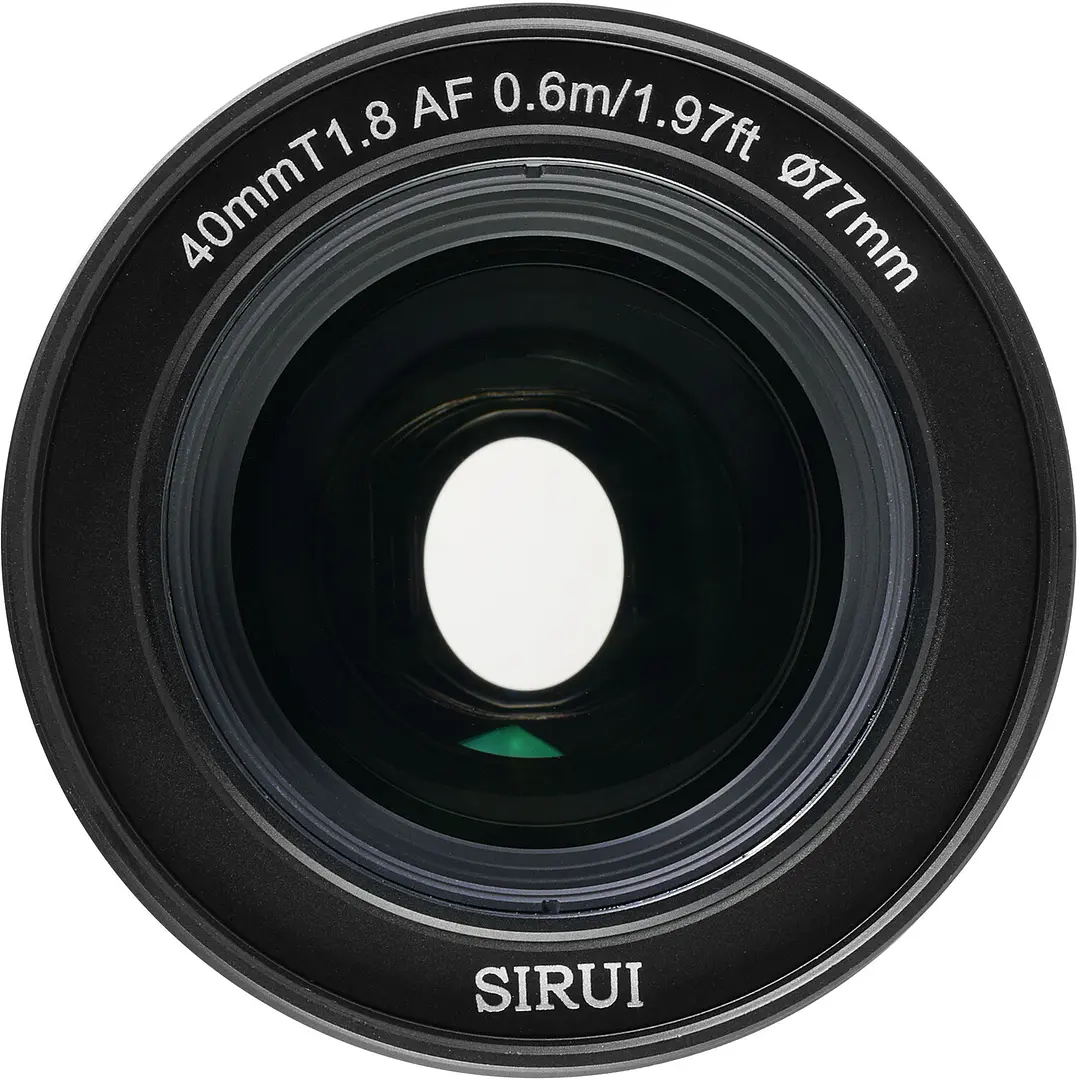 Lente Anamórfico Sirui 40mm T1.8 1.33x S35 AF - Montura L  3