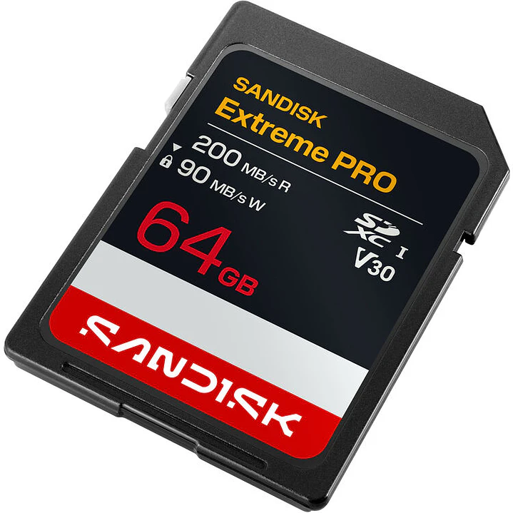 Tarjeta de Memoria SD SANDISK 64GB Extreme PRO UHS-I 3