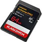 Tarjeta de Memoria SD SANDISK 64GB Extreme PRO UHS-I - Miniatura 3