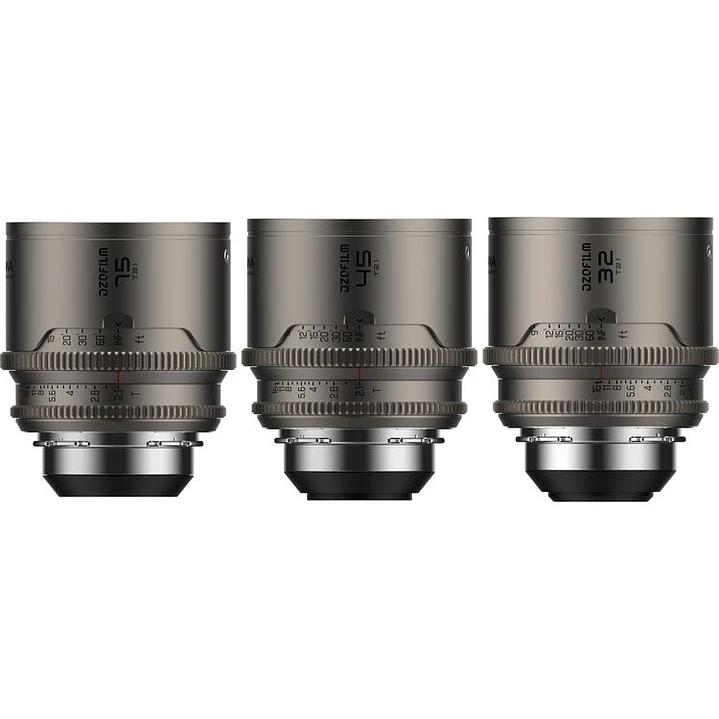 Kit de 3 Lentes DZOFilm Arcana Anamorphic Prime - PL Mount 4