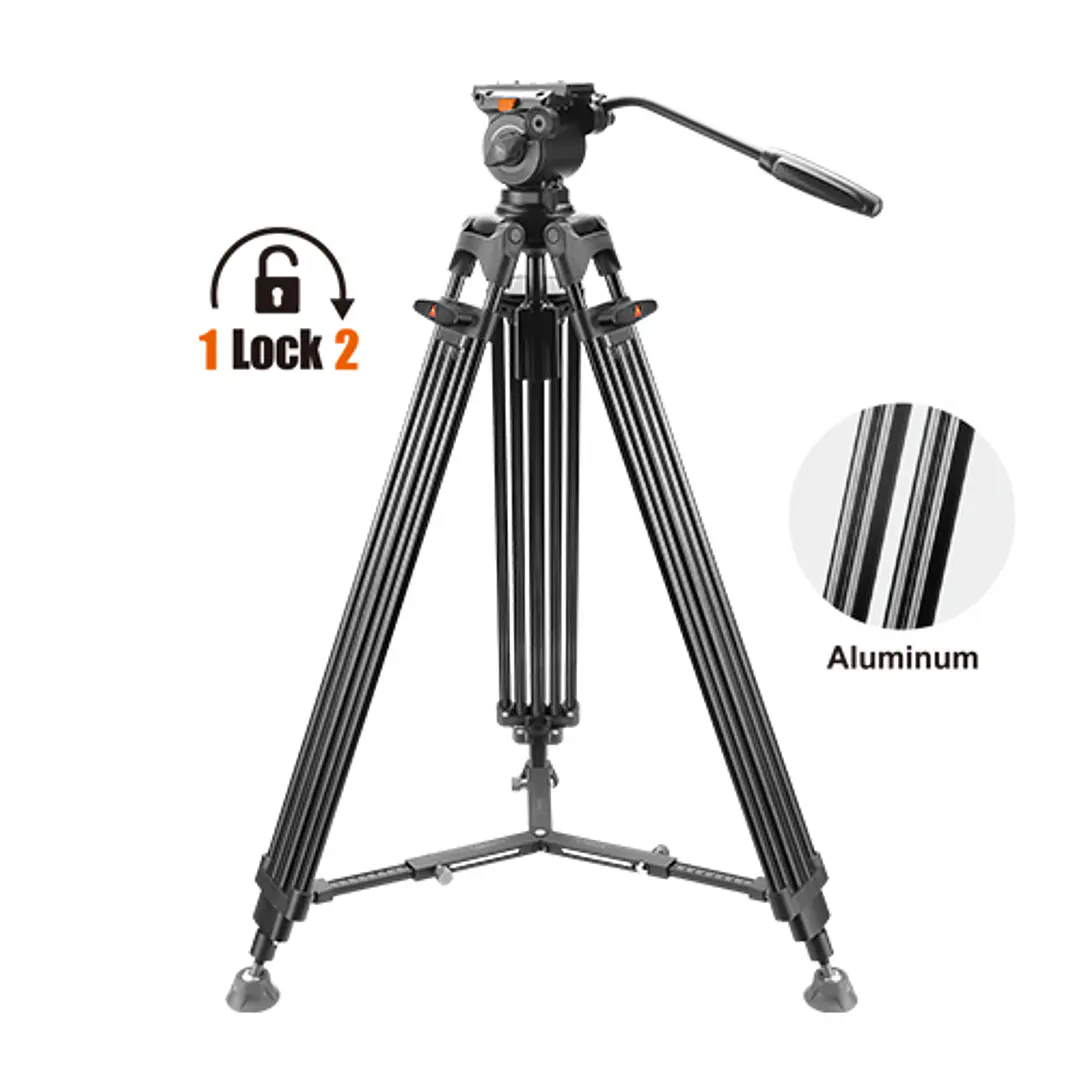 Trípode de Video E-Image EK522 1