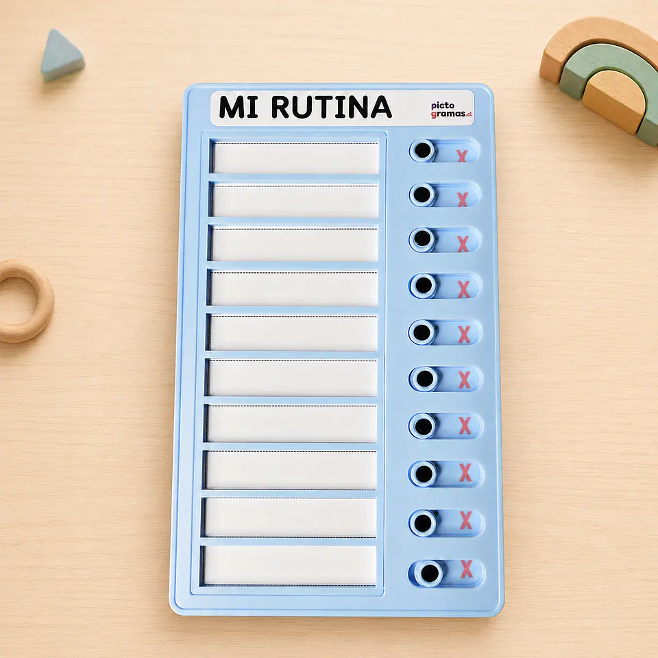 Tablero Visual de Rutinas con Ventanas de Verificación 6