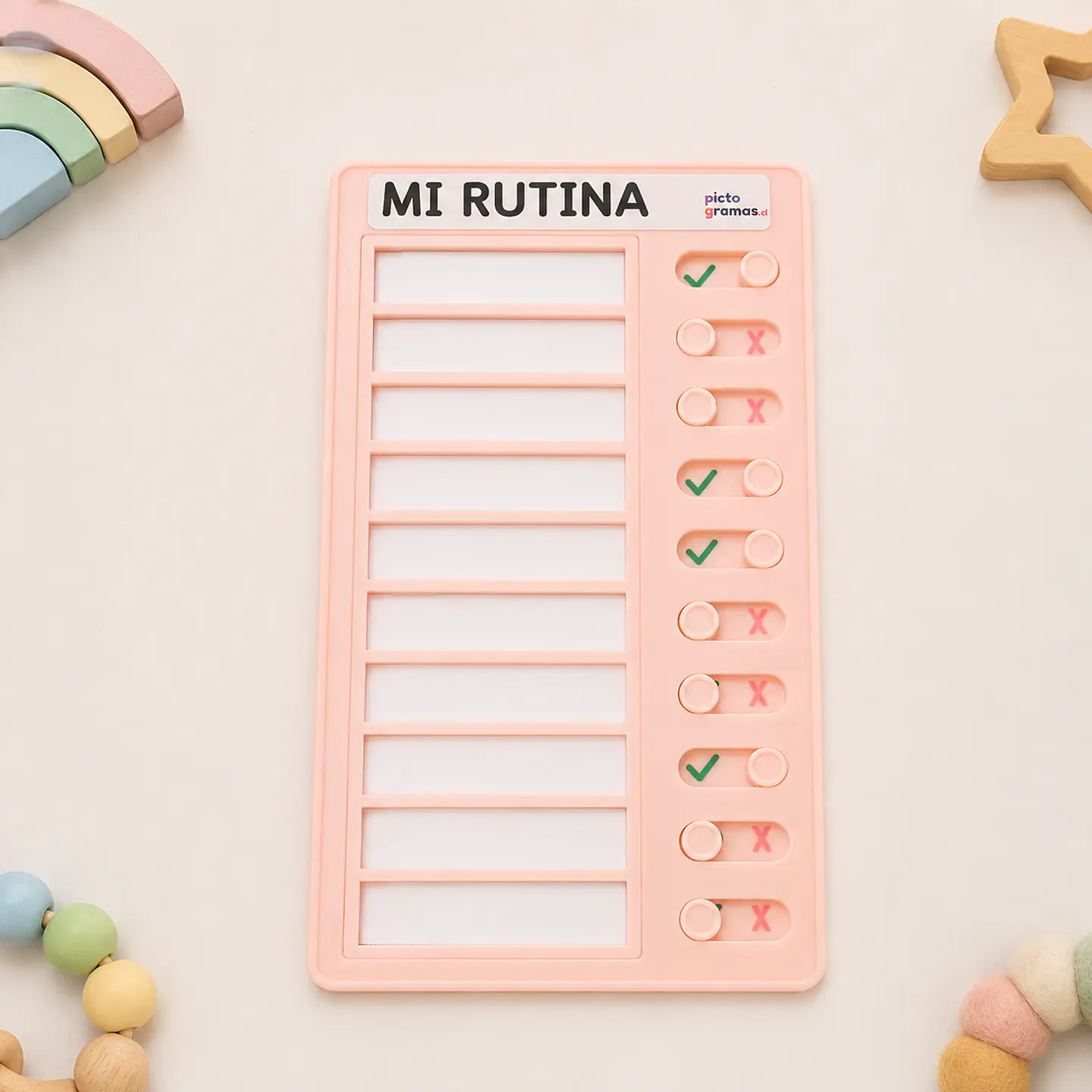 Tablero Visual de Rutinas con Ventanas de Verificación 7