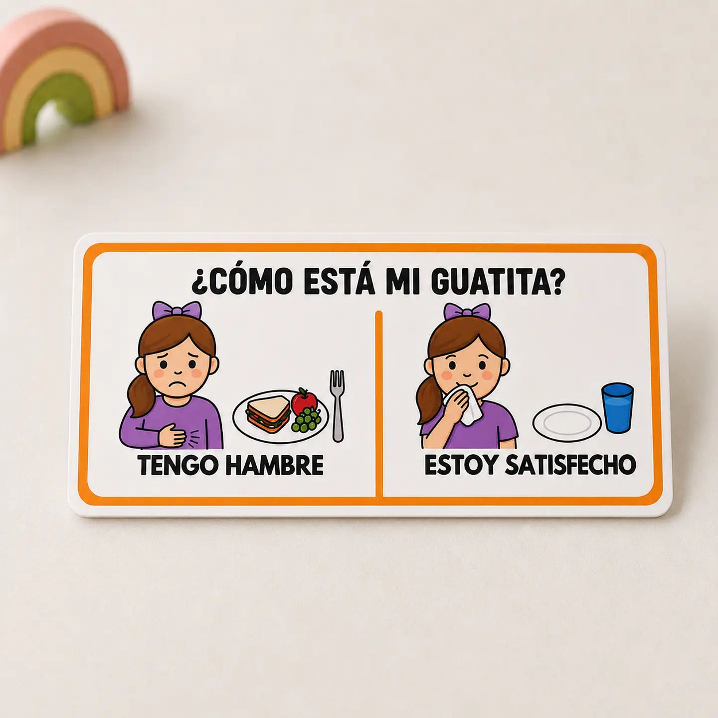 Elijo Mi Comida - Kit Visual de Alimentación 8