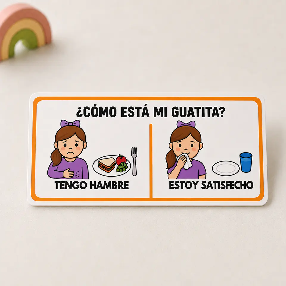 Elijo Mi Comida - Kit Visual de Alimentación 8