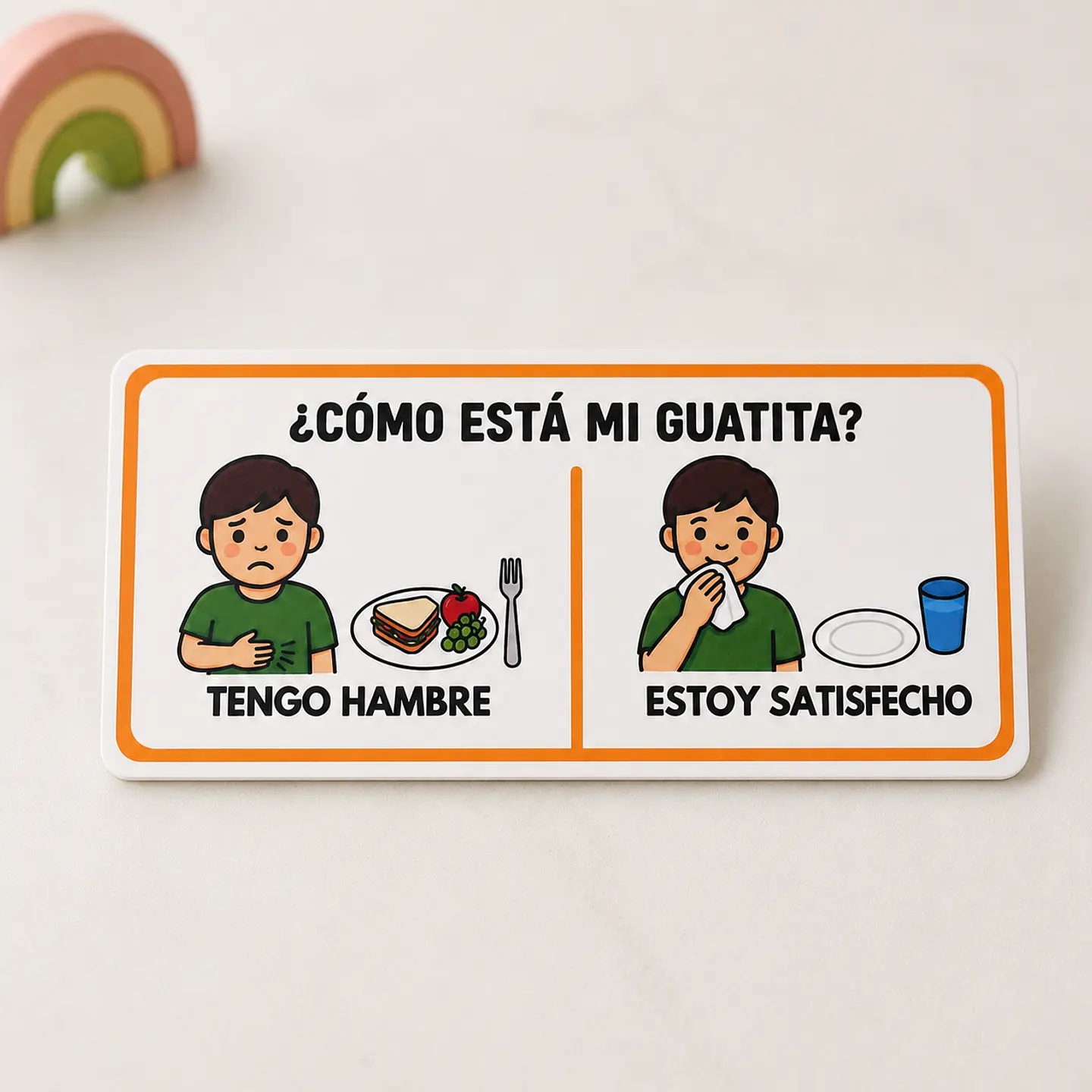 Elijo Mi Comida - Kit Visual de Alimentación 11