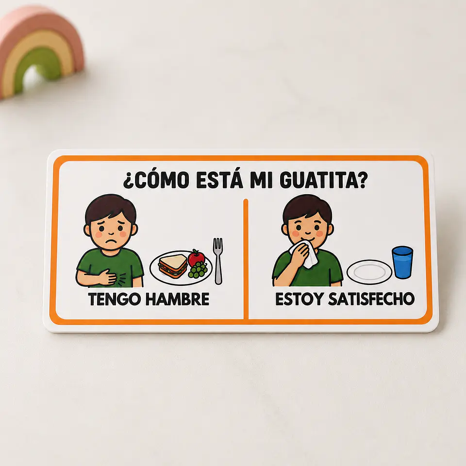 Elijo Mi Comida - Kit Visual de Alimentación 11