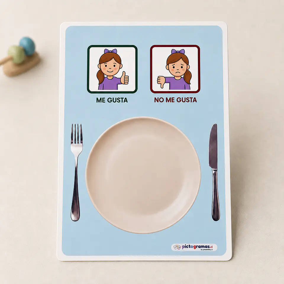 Elijo Mi Comida - Kit Visual de Alimentación 7