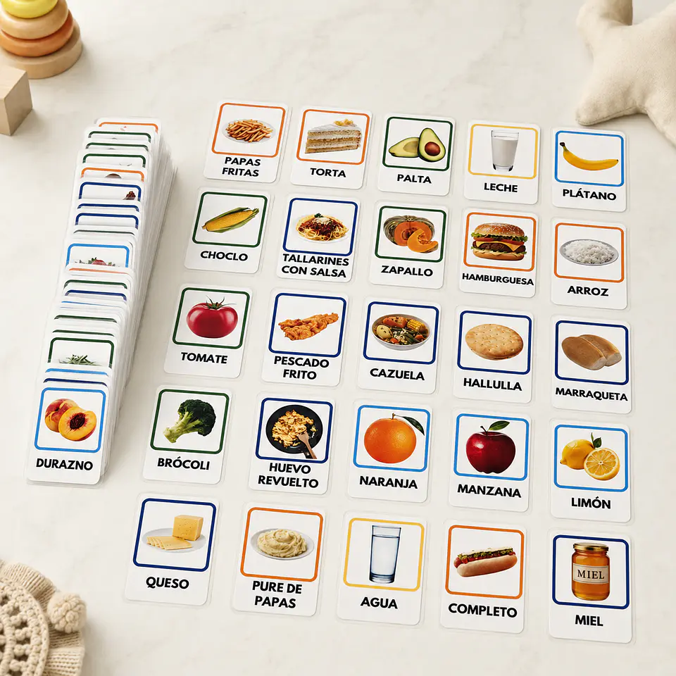 Elijo Mi Comida - Kit Visual de Alimentación 3