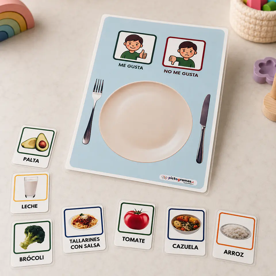 Elijo Mi Comida - Kit Visual de Alimentación 2